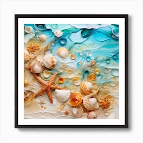 Sea Shells 4 Art Print