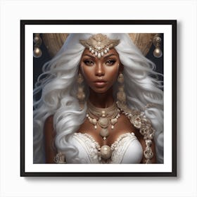 Egyptian Beauty 1 Art Print