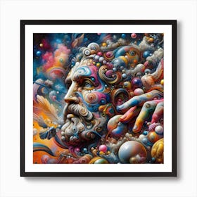 Psychedelic Art 5 Art Print