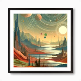 Land Of Fantasy 2 Art Print