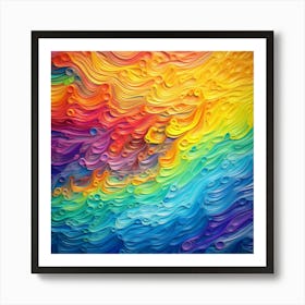 Abstract Painting 295 Art Print