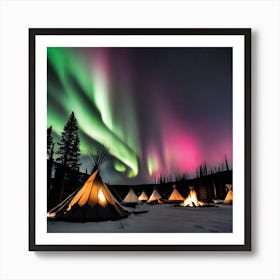 Aurora Borealis 142 Art Print