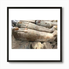 Egyptian Mummies 8 Art Print