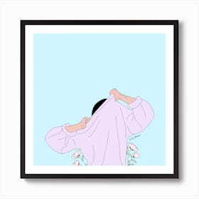 The Struggle Is Real Art Print