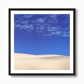 Giant Sand Dunes Art Print
