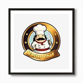 Master Chef Logo 1 Art Print