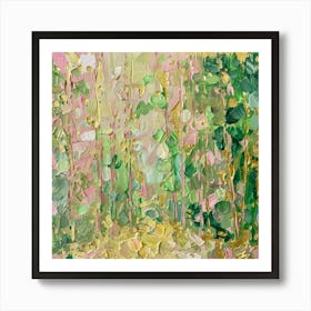 Pink Forest Art Print