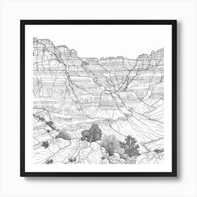 Grand Canyon Art Print