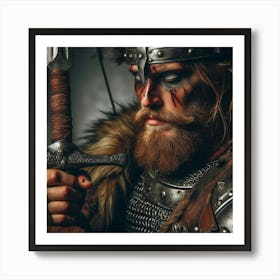 Viking Warrior 2 Art Print