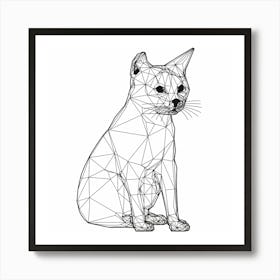 Syrian Cat Art Print