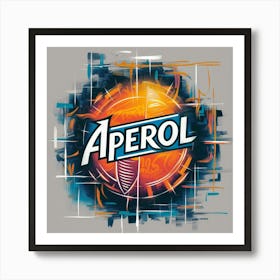 Aperol Logo Art Print