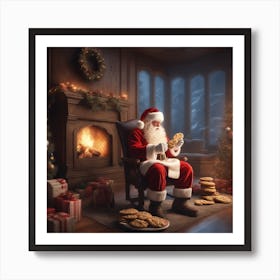 Christmas Stock Videos & Royalty-Free Footage Art Print