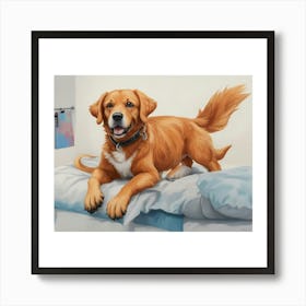 Golden Retriever Art Print