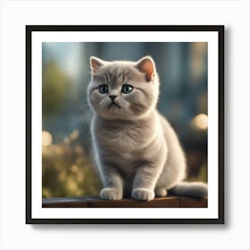 Cute Kitten 1 Art Print