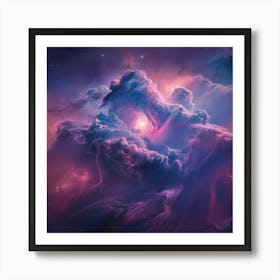 Nebula Art Print