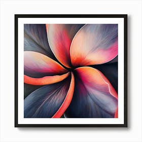 Abstract Of A Flower Art Print