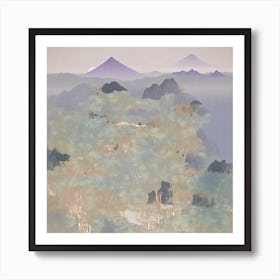 Between The Mountains And The Waters 1 Art Print