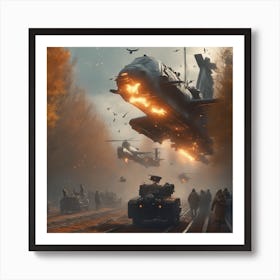 Battlefield Hd Wallpaper Art Print