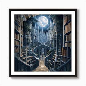 World Of Books Art Print