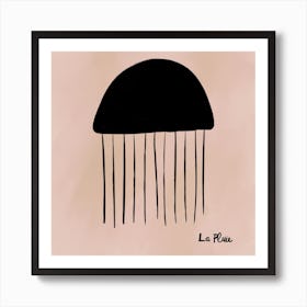 La Pluie Square Art Print