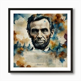 Abraham Lincoln 9 Affiche