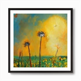 Dandelions Art Print