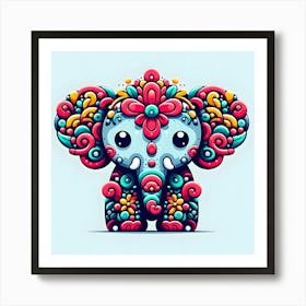 Elephant Art Art Print