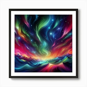 Aurora Borealis 3 Art Print