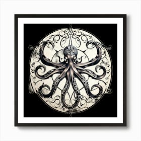 Octopus Art Print