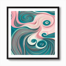 Abstract Painting 4 Art Print