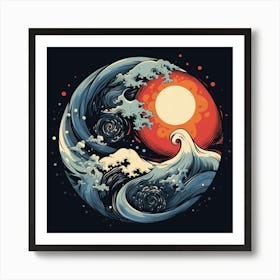 Great Wave 7 Art Print