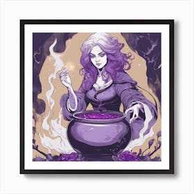 Witches brew 1 Art Print