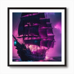 Pirate Ship 1 Art Print