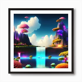 Digital Painting Art Print