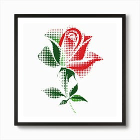 England Rose 1 Art Print