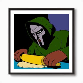 MF DOOM - Rolling Pin Art Print