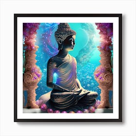 Siren Buddha #11 Art Print