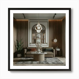 Modern Living Room 4 Art Print