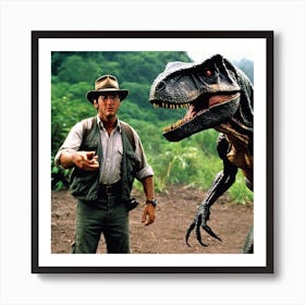 Jurassic Park 3 Art Print