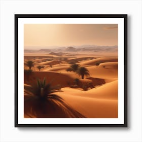 Desert - Desert Stock Videos & Royalty-Free Footage 3 Art Print