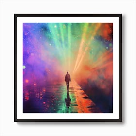 Rainbow Light Art Print