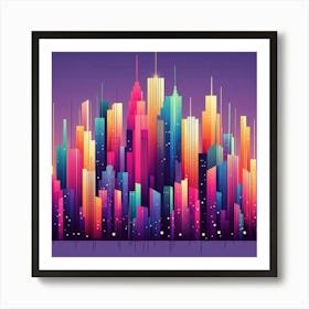 Cityscape 1 Art Print