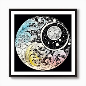 Yin And Yang 13 Art Print