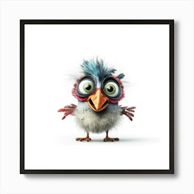 Angry Bird Art Print