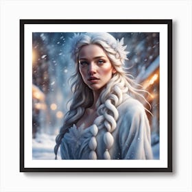 Ice Queen Art Print