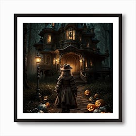 Cosy house Art Print