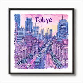 Tokyo City Affiche