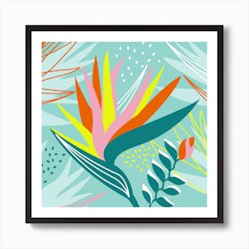 Bird Of Paradise Art Print