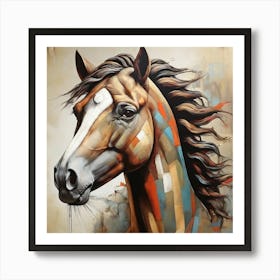 Horse Head Art Print