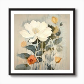 Vivid Blossoms 4 Art Print